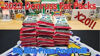 2023 Panini Donruss Football Fat Packs x20 | Big CJ!