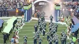 2014 NFL Kickoff Seahawks Championship Banner Reveal