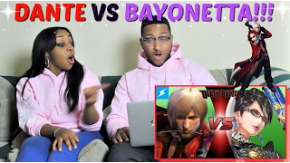 ScrewAttack! "Dante VS Bayonetta | DEATH BATTLE!" REACTION!!!