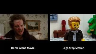 Home Alone VS Lego Comparison - Stop Motion