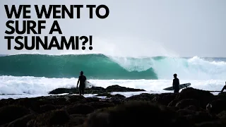Tsunami Surfing on Canada's West Coast (Tofino)