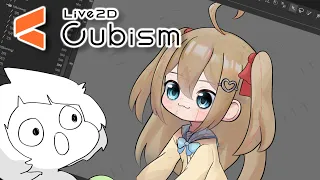 [Live2D] Speedrun Art and Rigging - Chibi 3/4 Model - Susu Awoo