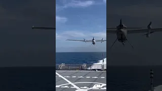 JUMP 20 VTOL ship landing