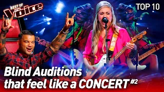 Turning the Blind Auditions into a CONCERT on The Voice #2 | Top 10