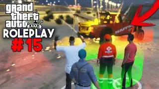 GTA V ROLEPLAY #15 EXPLOTAMOS UNA GRÚA CON UNA MOTO! JAJAJA