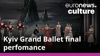 Ukraine's Kyiv Grand Ballet give emotional final performance of their French Swan Lake tour