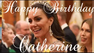 Catherine Princess of Wales Happy Birthday Let's Celebrate!