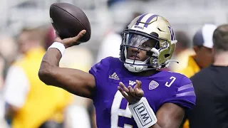 Michael Penix Jr. Right Handed looks like prime Tom Brady 👀