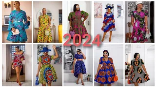 modele robe en pagne africain 2024