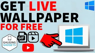 How to Get a Live Wallpaper on PC or Laptop for Free - Animated Background on Windows