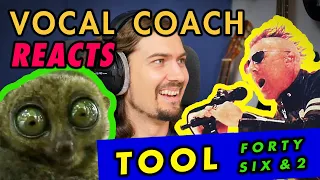 VOCAL COACH Reacts to TOOL - Forty Six & 2 [LIVE] - VOCAL ANALYSIS