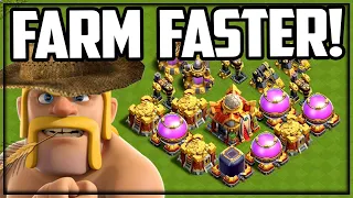 4 Quick Tips to Farm FASTER in Clash of Clans! No Cash Clash Episode #299