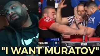 WILL LEVAN FACE MURATOV ON THE LEFT ARM??