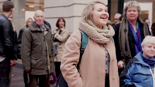 Finnish Female Choir TAIKA - FINLANDIA flashmob