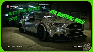 NEED FOR SPEED RTR MUSTANG BUILD