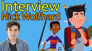 The Last Kids on Earth Interview [Nick Wolfhard] Jack Sullivan Voice Actor