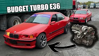 Turbocharging the Budget E36 Drift Car - Unopened M52!