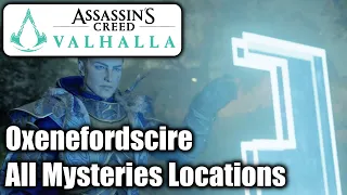 Assassin's Creed Valhalla - All Mysteries Locations - Oxenefordscire England
