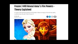Should Anna have fire powers in Frozen 3 ?