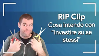 Cosa intendo quando suggerisco di "investire su se stessi"