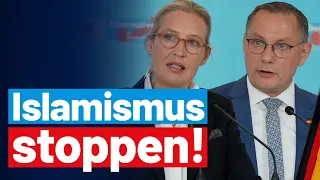 Alice Weidel & Tino Chrupalla zum Messer-Terror von Mannheim! - AfD-Fraktion im Bundestag