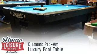 Diamond Pro-Am American Pool Table