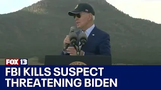 FBI kills man suspected of threatening President Biden