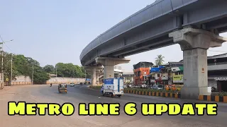 Mumbai metro line 6 latest update | Lokhandwala to vikhroli metro update | Metro line 6 pink line