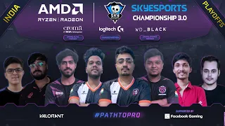 | Hindi | AMD Ryzen Skyesports Championship 3.0 | Valorant India Playoff | Day  2 | TeamXO, Engima