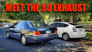 THANKS TO A THIEF…This $0 Exhaust is Louder than my Mercedes