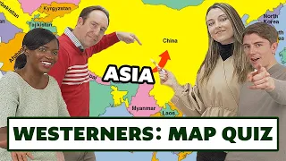 Westerner Try To Label A Map of Asia