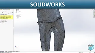 SOLIDWORKS - ScanTo3D - STL File - Mesh Preb Wizard