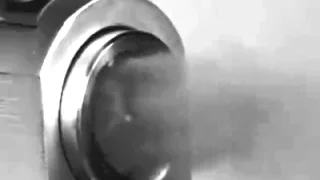 1 Million FPS Slow Motion video of Bullet leaving barrel