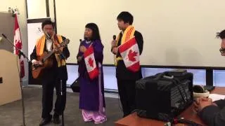 Thank You, Merci Canada - live at Citizenship & Immigration Canada