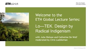 Global Lecture Series: Lo TEK Design by Radical Indigenism
