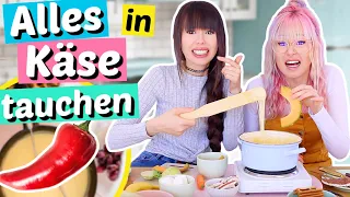 2 Dumme tauchen ALLES in Käsefondue 🤢| ViktoriaSarina