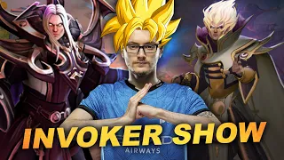 Miracle INVOKER SHOW on mid