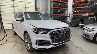 2021 AUDI Q7 - $33.250 , поврежденные #автоизсша . Доставка в #BELARUS .