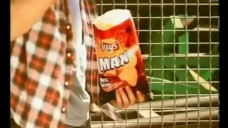 Реклама чипсы Lays Max Мега бекон 2010 год