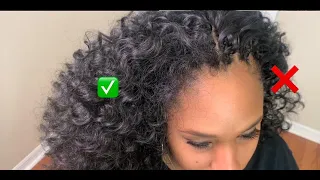 #475. WOW ! WHAT A DIFFERENCE!!! TRENDY TRESSES : GODDESS CURL
