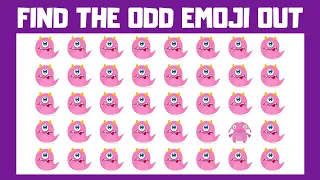 HOW GOOD ARE YOUR EYES #7 l Find The Odd Emoji Out l Emoji Puzzle Quiz  PAM GAMING