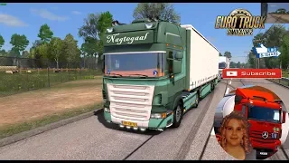 Euro Truck Simulator 2 (1.32) Scania Nagtegaal & Trailer Owned 1.32xx + DLC's & Mods