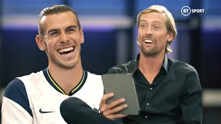 Peter Crouch quizzes Gareth Bale all about his first spell at Tottenham