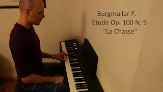 Burgmuller - Etude Op. 100, N. 9 "La Chasse"