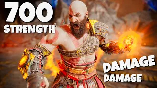 THE MAX STRENGTH 💪🏼 BUILD IS SCARY - God Of War Ragnarok Best Build
