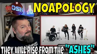 NO APOLPGY - ASHES (STRIPPED DOWN VERSION) OLDSKULENERD REACTION