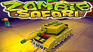 ZOMBIE  OFFROAD SAFARI-крутой боевик сражаемся на машинки против множество зомбаков