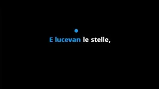 Puccini: E Lucevan le Stelle (Tosca) | Karaoke with Lyrics for Tenor | Instrumental