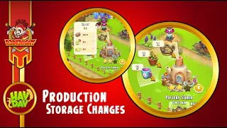 Hay Day - Production Building Changes