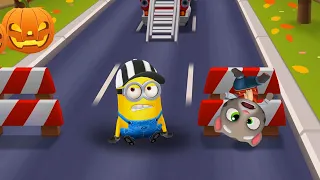 КТО КРУЧЕ? МИНЬОН MINION из мультика Гадкий Я ИЛИ КОТ ТОМ из игры Говорящий Том бег за золотом #260